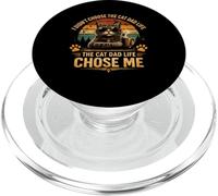 Feline Companion Destiny Cat Owner Coffee Lover PopSockets PopGrip for MagSafe