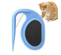 Feline Detangling - Professional Detangling Picker for Metal Teeth, Slicker Stick with Comfortable Grip, Hair Rake | Specialised Dog Groomer Offer for Removing Tough Matted Toughs
