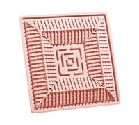Feline Eater - Liquid-Proof Brain Teaser Via Pet, Rubberized Grip Secure Nutritious Rug, Engaging Leisure Dining Tray, Monotony Destroyer Hunting | Solid Item Per Hound Kitty House Tiny