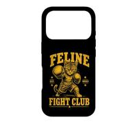 FELINE FIGHT CLUB Boxing Cat - Vintage Style Case for iPhone 17 Pro