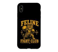 FELINE FIGHT CLUB Boxing Cat - Vintage Style Case for iPhone XS Max