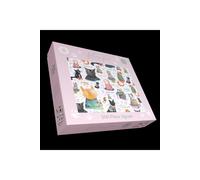 Feline Fine 500 Piece Jigsaw Puzzle KDMD Light Beige 1000 Pieces