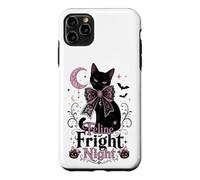 Feline Fright Night Black Cat Coquette Halloween Case for iPhone 11 Pro Max