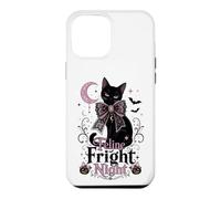 Feline Fright Night Black Cat Coquette Halloween Case for iPhone 12 Pro Max