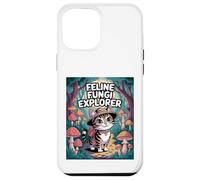Feline Fungi Explorer Cat Mushroom Funny Mycology Nature Case for iPhone 12 Pro Max