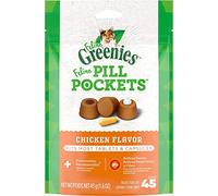 Feline Greenies Pill Pockets Chicken 45 Count - Pack of 2