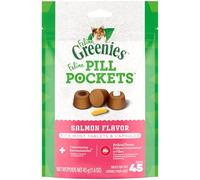 Greenies Pill Pockets Salmon Flavor Cat Treats, 1.6 oz