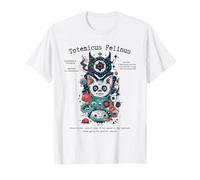 Feline Guardian Totem Experiment Mystic Cat Spirit T-Shirt