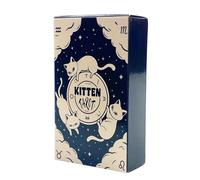 Feline Oracle Deck, Cat Lovers Collectibles, Whimsical Kitten Art, Cardstock, Gift Choice Intuitive Self Reflection Tool, Collector's Board Game, Complete Set Includes Guide