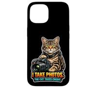 Feline Photographer's Assistant Case for iPhone 15