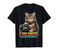 Feline Photographer's Assistant T-Shirt