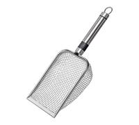 Feline Rubbish Spade - Heavy-Duty Alloy Scraper, Solid Lever | Non-Stick Cat Waste Sifter, Extended Grip Disposal Tool For Covered Creature Debris Management, Easy Maintenance, Multi-Cat Use