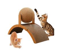 Feline Scratching Pad - Paw Trimming Activity Station, Self-Service Manicure Entertainment Track | Animator Includes a Swivel for Canine Pets from t