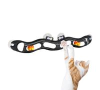 Feline Spherical Path - Vertical Rotary Game Track Installation With Dynamic Teaser Module, Active Structure For Curious Kitty | Window Solution Meant To Maintain Interest In MB