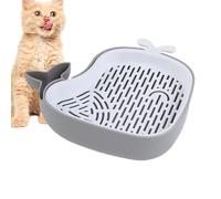 Feline Sprout Pot - Compact Holder, Edible Garden, Animal Plant Supply | Tiered Whale Figure Hydroponic Setup, Hollow Moisture- Tray Window Ledge, Balcony Feeding Corner