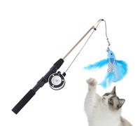 Feline Throwing Rod - Engaging Twine Toy Pet Training Equipment Extension Swivel Pointer Pet Fun | Fiber Grip Tool
