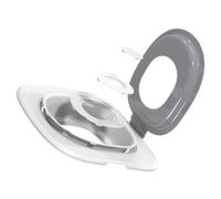 Feline Training Kit - Toilet Seat Litter Adapter, Reusable Sandbox Learning System | Progressive Behaviour Training, Easy Clean Maintenance Feature, Ideal Home Bathroom Pet Use, Lightweight