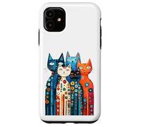 Feline Vibes - Cute Cat Lover Case for iPhone 11