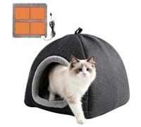 Felino Heated Nest Warm Winter Bed for Sleeping | Cat Nest Suitable for , Puppies, Dogs in the House and Living Room during Winter Sleep