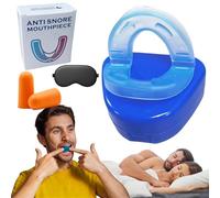 Feliora Anti-Snoring Mouthpiece, Comfortable & Effective Mouth Guard, Sleep Apnea Mouth Guard, Powerful and Effective Anti-Snoring, Easily Say Goodbye to Noisy Nights and Regain Deep Sleep (1 Pcs)