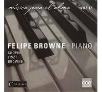 Felipe Browne Chopin/Liszt: Pieces Vol 2 (CD)