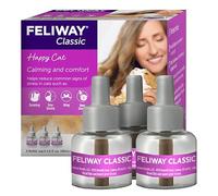 Feliway 3 PACK Diffuser REFILL (144 mL) | Reduces Cat Stress-Related Behaviors Like Spraying, Scratching, Hiding, 90 Day Supply