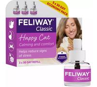 FELIWAY Classic 3 x 30 Day Refill 48ml Value Pack (Pack of 2)