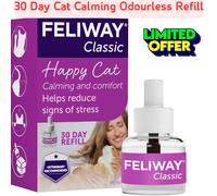 FELIWAY Classic 30 Day Cat Calming Diffuser Refill 48ml Helps Stress & Anxiety
