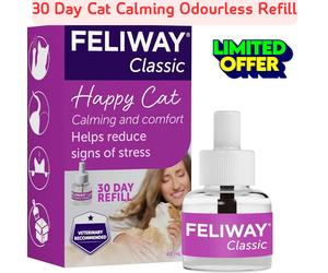 FELIWAY Classic 30 Day Cat Calming Diffuser Refill 48ml Helps Stress & Anxiety