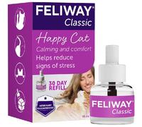 Feliway Classic 30 Day Refill 48ml Feliway Classic Refill For Plug In Anxiety Relief Pheromone Diffuser Cats Calm Your Cat & Reduce Behavioural