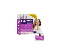 FELIWAY Classic 30 day Refill x3 Value Pack. FELIWAY Classic comforts cats, helps solve behavioural issues and stress/anxiety - 48ml(Pack of 3)