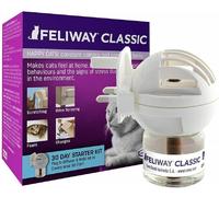 FELIWAY Classic 30 Day Starter Kit Diffuser Refill Comforts Cats Helps Solve NEW