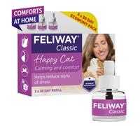 Feliway® Classic Diffuser - 3 x 48ml Vials Refill Pack