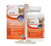 Feliway Cystease 300 Capsule Pack, 300 Feliway Cystease Capsules For Cats Urinary Tract Infection Treatment, Cat Supplements To Help Stress Related B