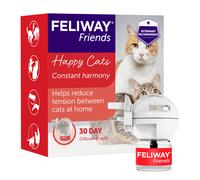 FELIWAY Friends 30 Day Cat Calming Plug In Pheromone Diffuser Starter Kit, 48ml - Helps create harmony and resolve conflict in multi cat hou