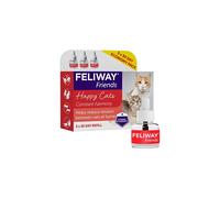 FELIWAY Friends 30 Day Refill (Value 3 pack), helps to reduce conflict in multi-cat households, helping cats get along better - 48ml x3
