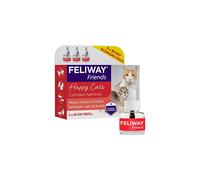 FELIWAY Friends 30 Day Refill (Value 3 pack), helps to reduce conflict in multi-cat households, helping cats get along better - 48ml x3