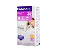 Feliway Help! 3 x 7 Day Refill Kit for Pheromone Vaporizer, 3 Cartridges - Supports in Short-Term Stress Situations for More Balance, Veterinarian-Recommended, Clinically Tested
