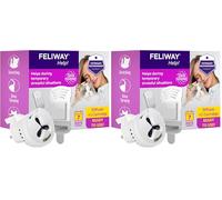 FELIWAY Help! 7 Day Cat Calming Odourless Plug In Pheromone Diffuser Starter Kit - Helps Calm your Cat Every Day or During Stressful Events, Veterinary Recommended, Drug-free, Clinically Proven