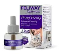 Feliway Optimum 30 Day Refill | 48ml Feliway Optimum Refill For Plug In Anxiety Relief Pheromone Diffuser For Cat