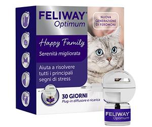 FELIWAY Optimum - New Generation Stress Relief for Cats - Diffuser + Refill 48ml
