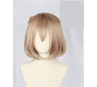 Felix Argyle Cosplay Wig Re:Zero Kara Hajimeru Isekai Seikatsu Felix Argyle Anime Synthetic Hair Cosplay Wigs +Ears +Cap+Track just short wig