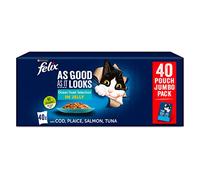 Felix As Good As It Looks Adult Cat Food Jelly 40 x 100g