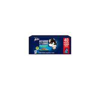 Felix As Good As It Looks Adult Wet Cat Food Ocean Feasts in Jelly, 40 x 100 g Pouch