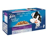 Felix As Good As It Looks Cat Food Mix PAck 44 x 100 g