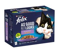 Felix As Good as It Looks Favourites Selection in Jelly 12 x 85g (1.02kg)