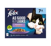 Felix As Good As It Looks Mixed Selection in Jelly 7+ Years 12 x 85g (1.02kg)