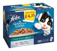 Felix As good as it looks Ocean Feasts in Jelly £4.25, 100g
