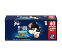 Felix As Good As It Looks Ocean Feasts in Jelly 40 x 100g
