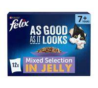 FELIX As Good As it Looks Favourites Selection Wet Cat Food - 12 x 85g
